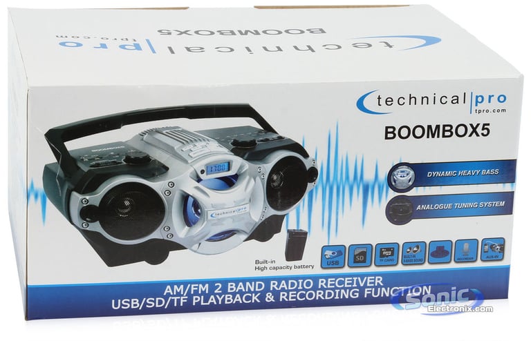 Technical Pro BOOMBOX5 Image 9