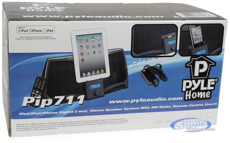 Pyle PIP711 Stereo System with Apple Docking Image 9