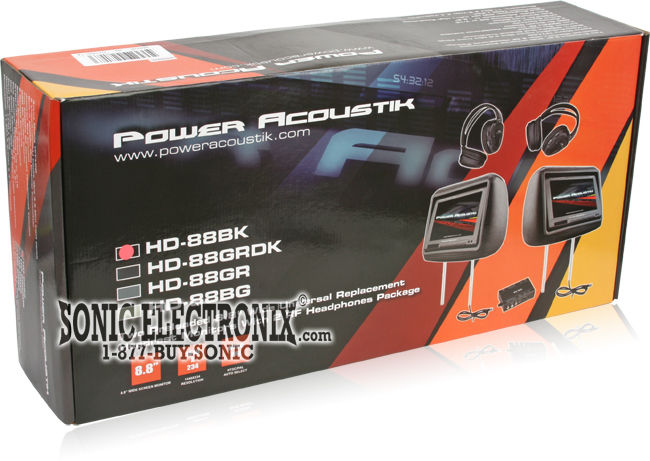 Power Acoustik HD-88BK Image 9
