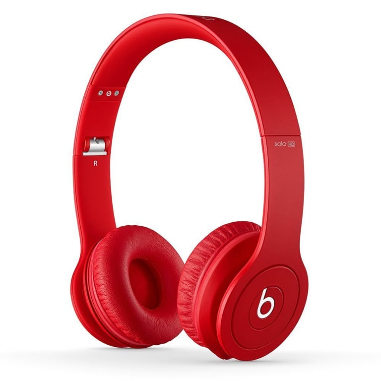Beats Solo HD On-Ear - Drenched in Color - Drenched in Red Image 2