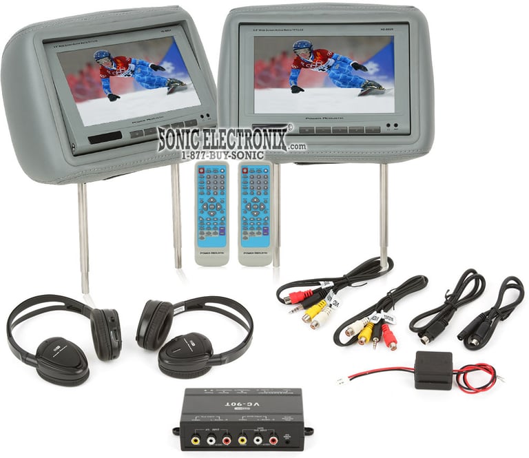Power Acoustik HD-88GR R/B Image 1