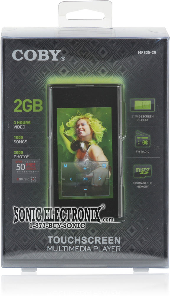 Coby MP835-2G Image 2