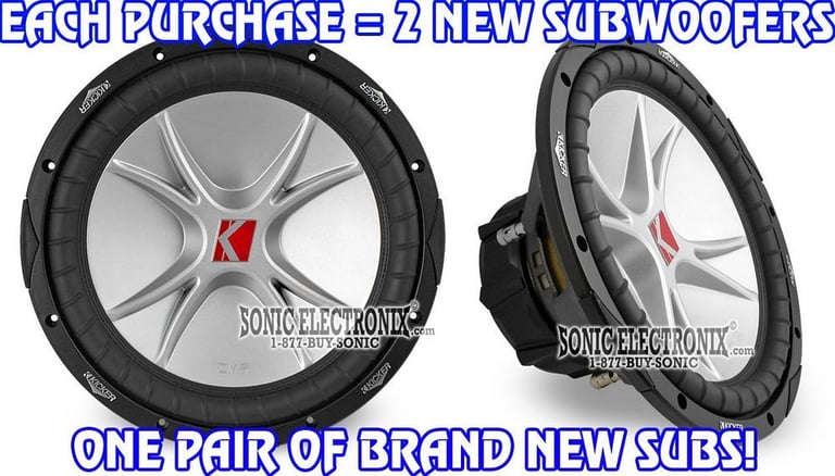 2 Pack of Kicker CVR122 (07CVR122) Image 1