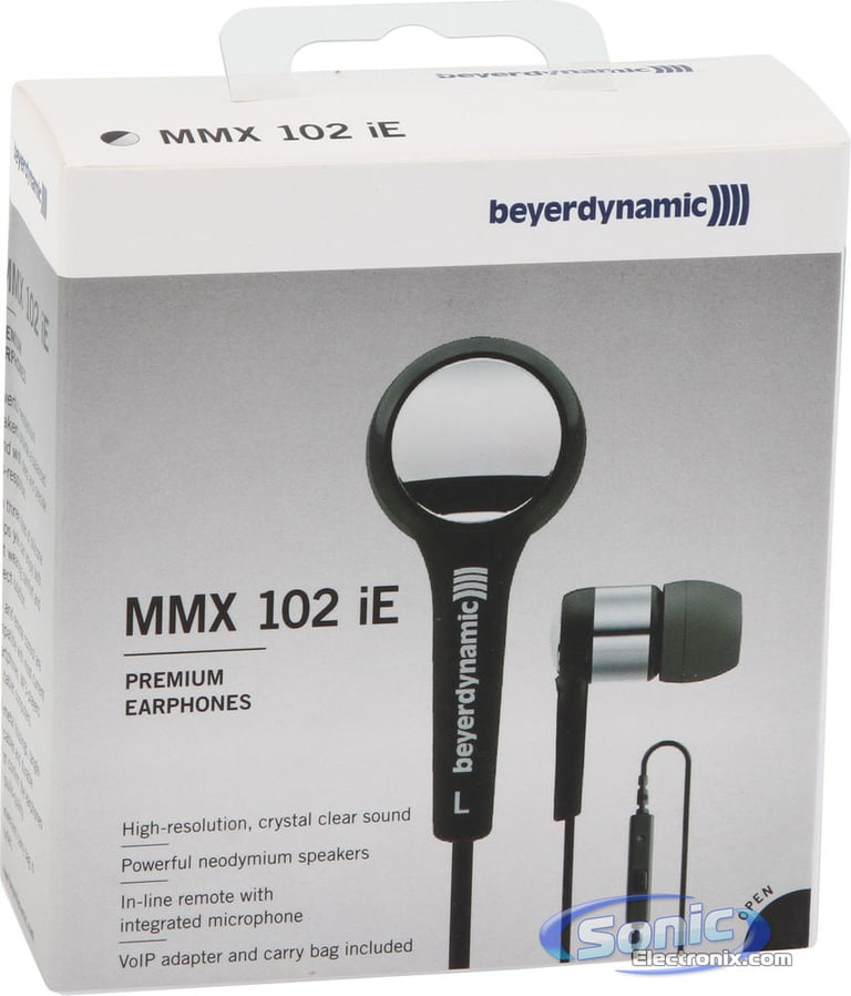 Beyerdynamic MMX 102 iE (Black/Silver) Image 8