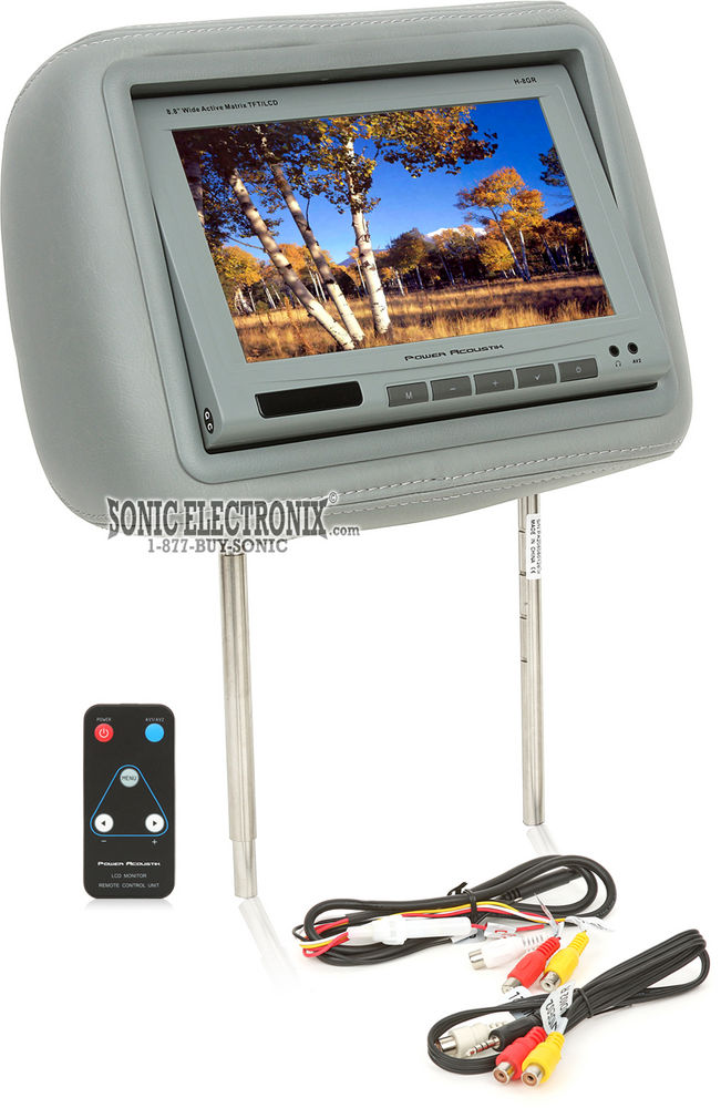 Power Acoustik H-8GR (Gray) Image 1