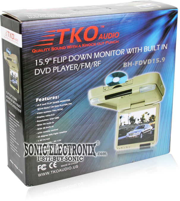 TKO Audio BH-FDVD159 (GRAY) Image 4