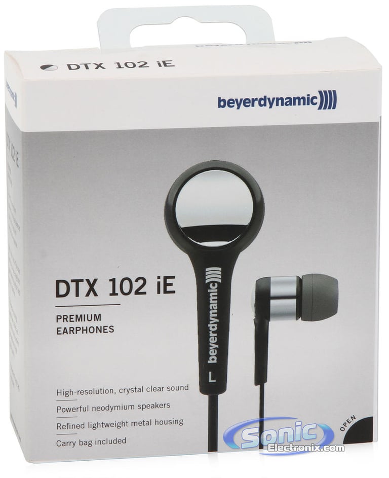 Beyerdynamic DTX 102 iE - Black/Silver Image 7