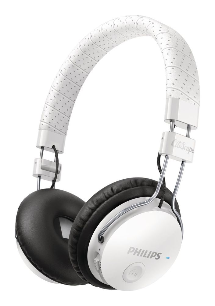Philips CitiScape Foldie SHB8000WT (White) Image 1