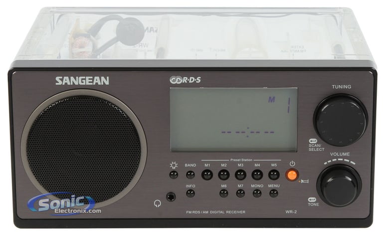 Sangean WR-2CL  (Clear) Image 2
