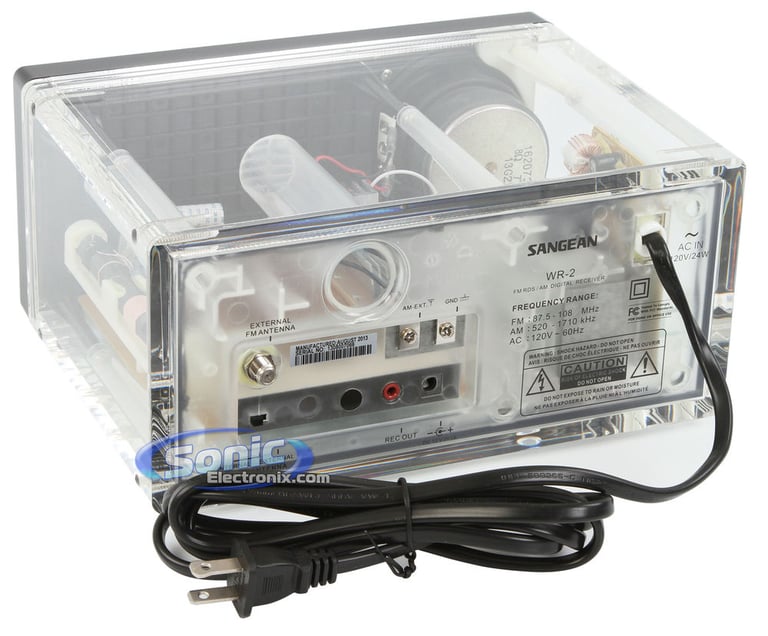 Sangean WR-2CL  (Clear) Image 3