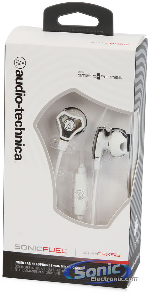 Audio Technica SonicFuel ATH-CHX5iS - White Image 9