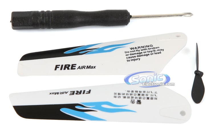 Saber 3.5 Ch Electric RC Helicopter w/ Gyro (White) Image 7