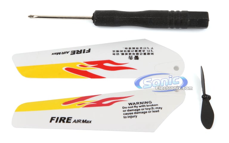 Saber 3.5 Ch Electric RC Helicopter w/ Gyro (Yellow) Image 5