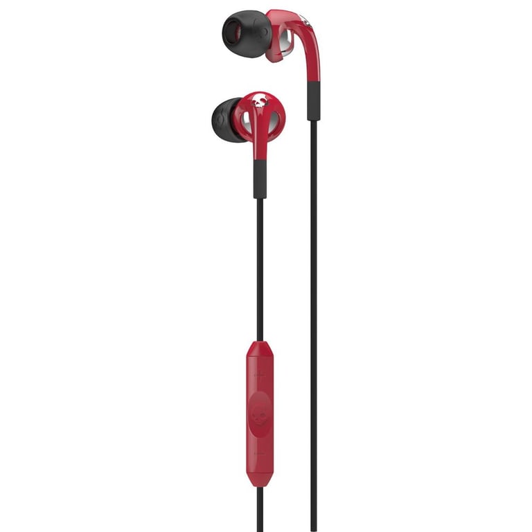Skullcandy Fix Earbuds (S2FXDM-161) In-Ear Headphones - Red/Chrome Image 2