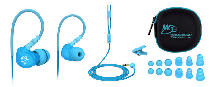 MEElectronics Sport-Fi M6 (Teal Blue) Image 3