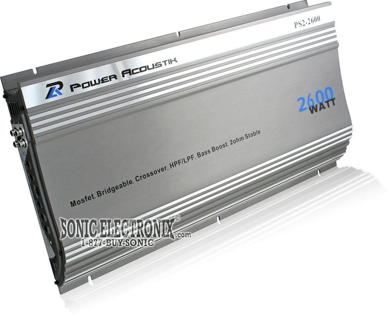 Power Acoustik PS2-2600 Image 1