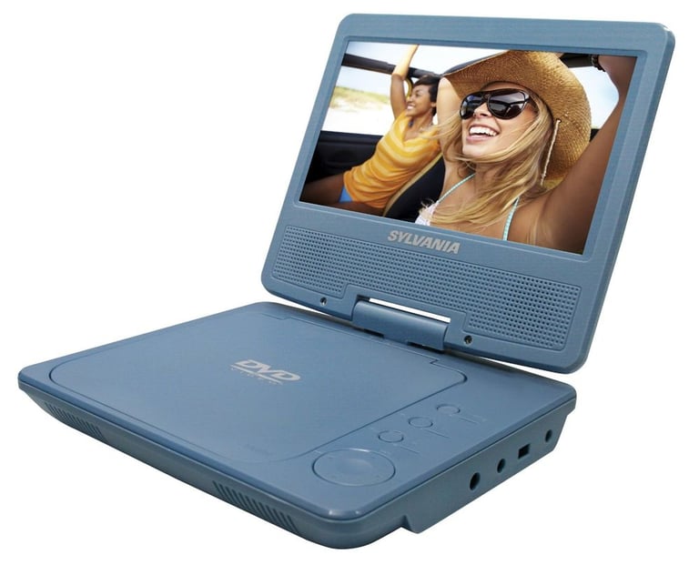Sylvania SDVD7014 Metallic Blue Image 1