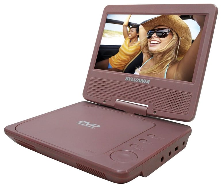 Sylvania SDVD7014 Metallic Pink Image 1