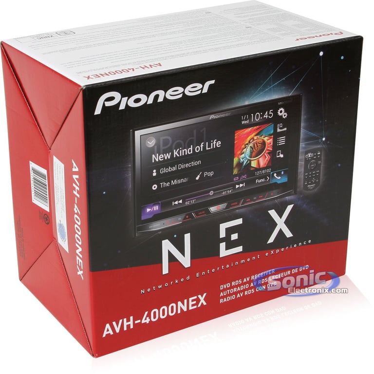 Pioneer AVH-4000NEX OPEN BOX COMPLETE Image 9