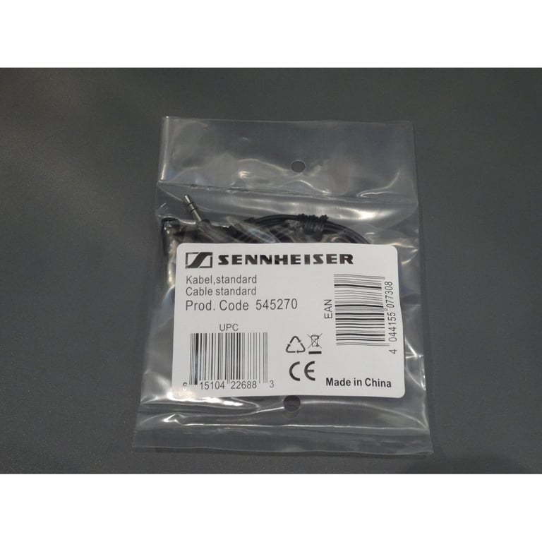 Sennheiser IE 8/IE 80 Headphone Cable Lead - 1.2 Meter (545270) Image 5