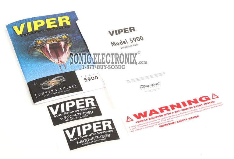 Viper 5900 (VS5900) (P/N 5301V) Image 8