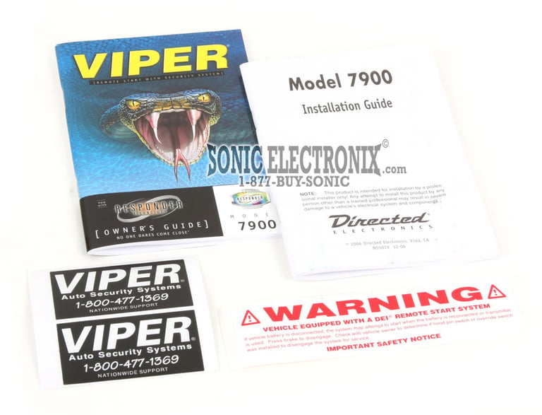 Viper 7900 (P/N 5501V) Image 9