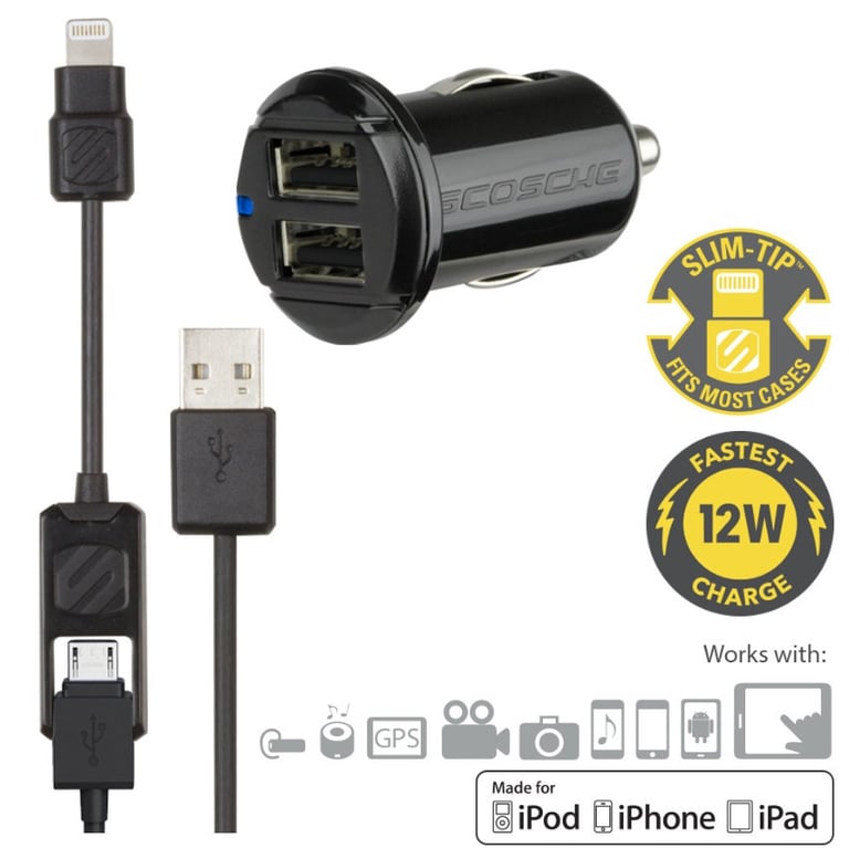 Scosche strikeDRIVE pro 12W + 12W (I2MC242M) Image 1
