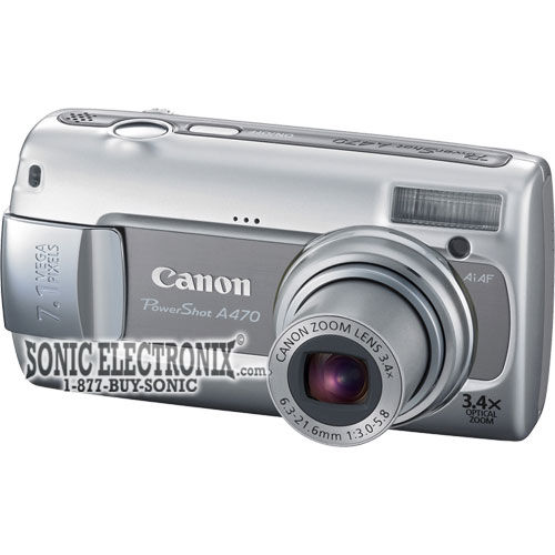 Canon PowerShot A470 (Gray) Image 1