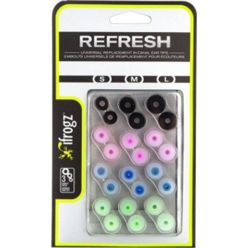 iFrogz Refresh Replacement Silicone Earbud Eartips/Ear Tips Image 1