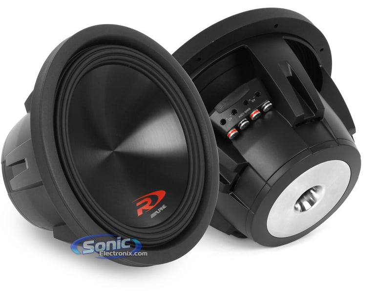 Pair of Alpine SWR-12D4 Image 1