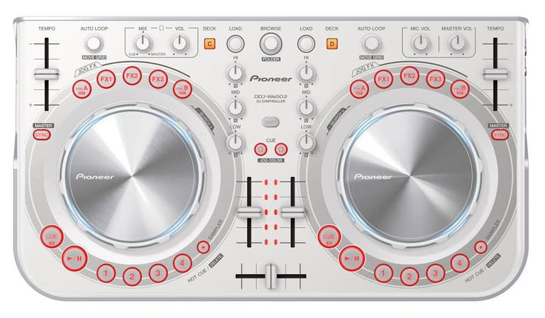 Pioneer DDJ-WeGO2-W + HDJ500R Image 10