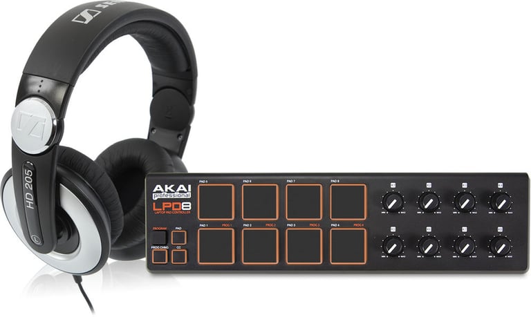 Akai Pro LPD-8 + HD205 II Image 1