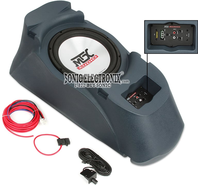 MTX Audio Thunderform CS10AB-T45 (Blue, Amplified) Image 1