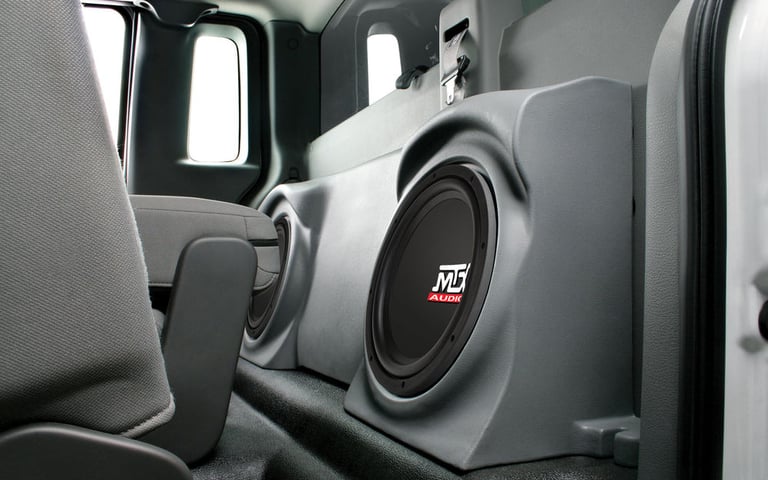 MTX Audio Thunderform F150R04T24A-TN (Tan, Amplified) Image 2