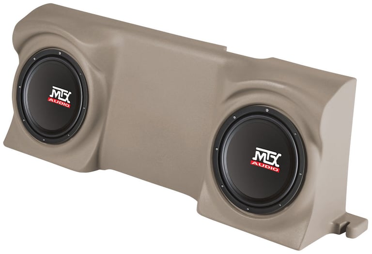 MTX Audio Thunderform F150R04T24-TN (Tan, Loaded) Image 1