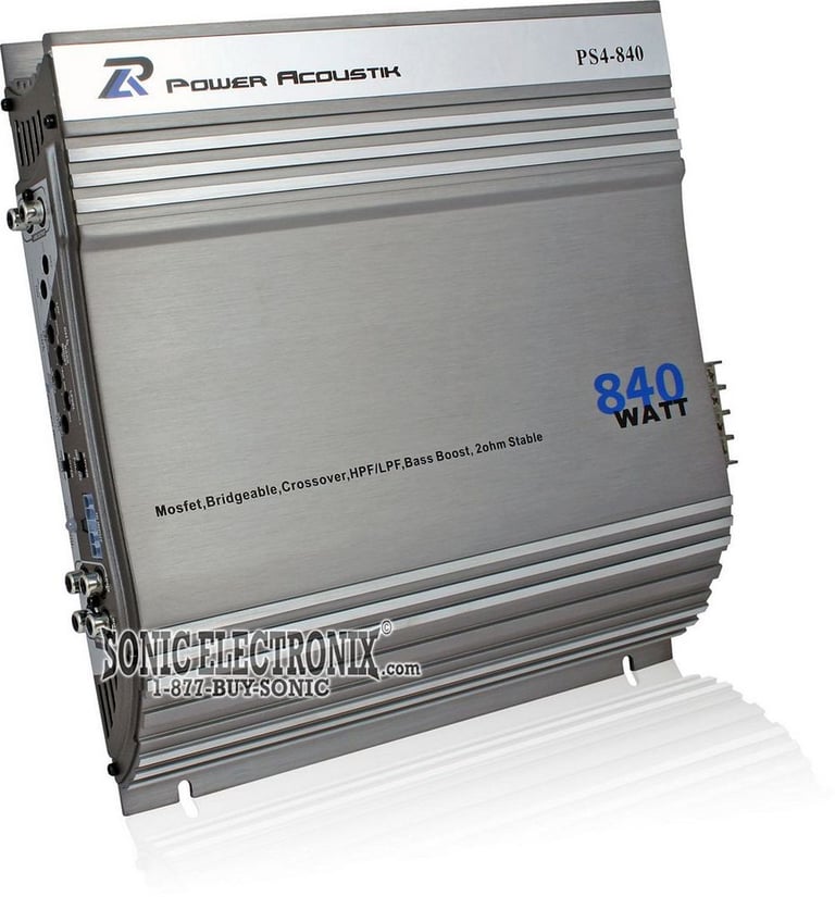 Power Acoustik PS4-840 Image 1