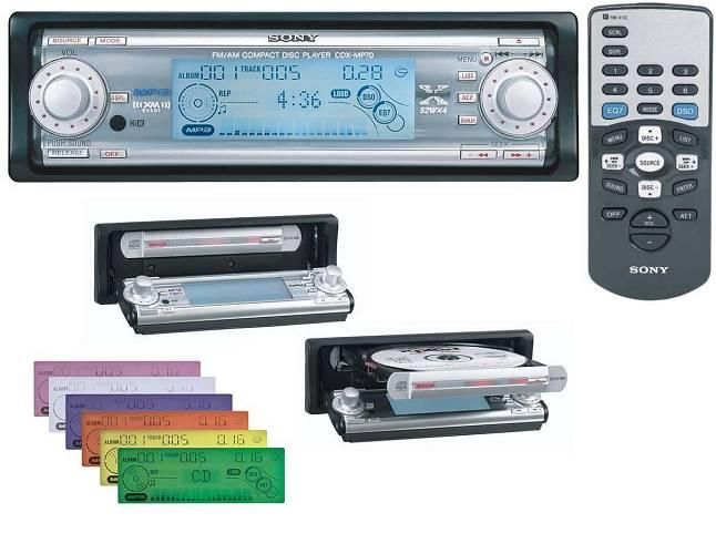 Sony CDX-MP70 Image 1