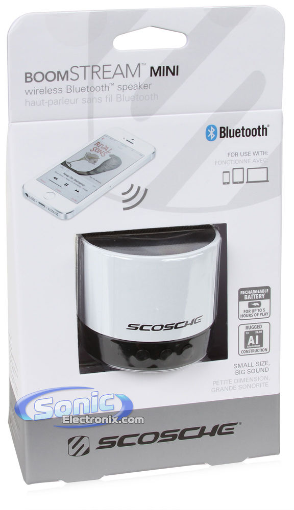 Scosche boomSTREAM mini (White) Image 5