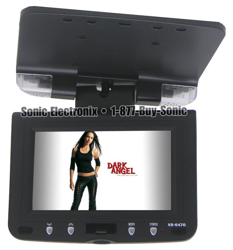 Xplore XR-6470 7" TFT-LCD Overhead Monitor (Swivable) Image 1