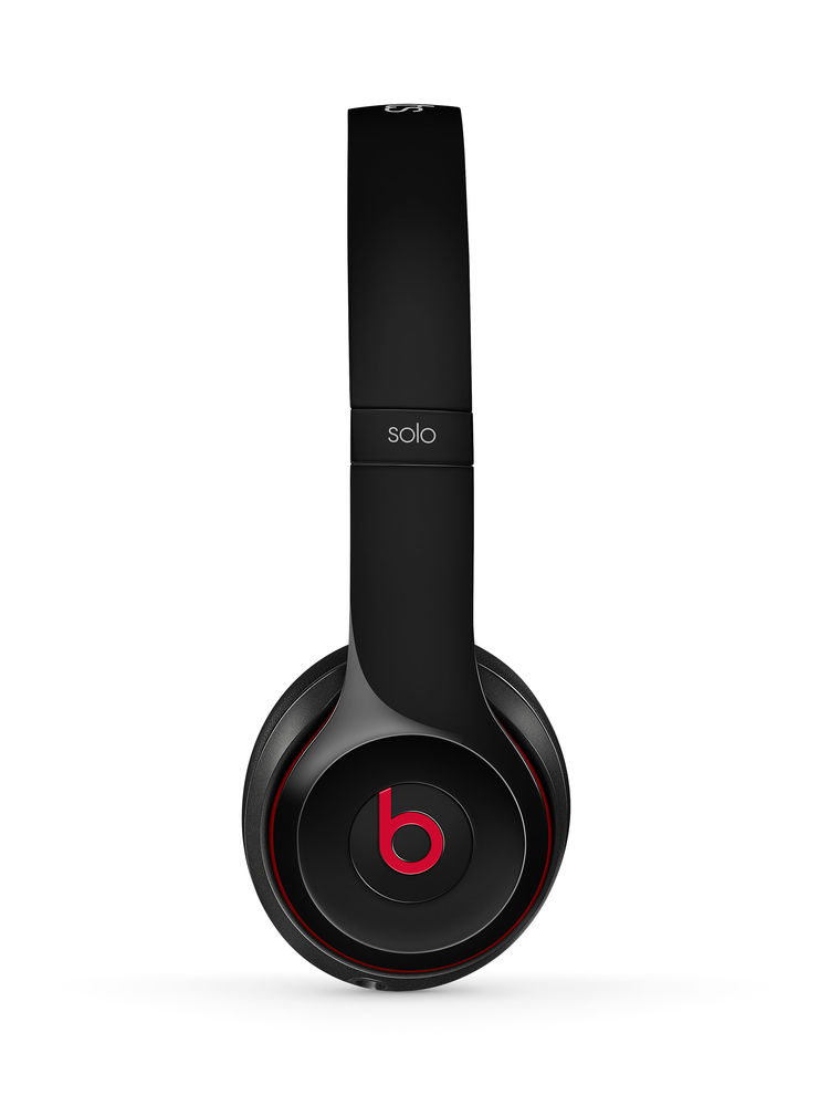 Beats Solo 2 On-Ear Headphone (Black) Image 4