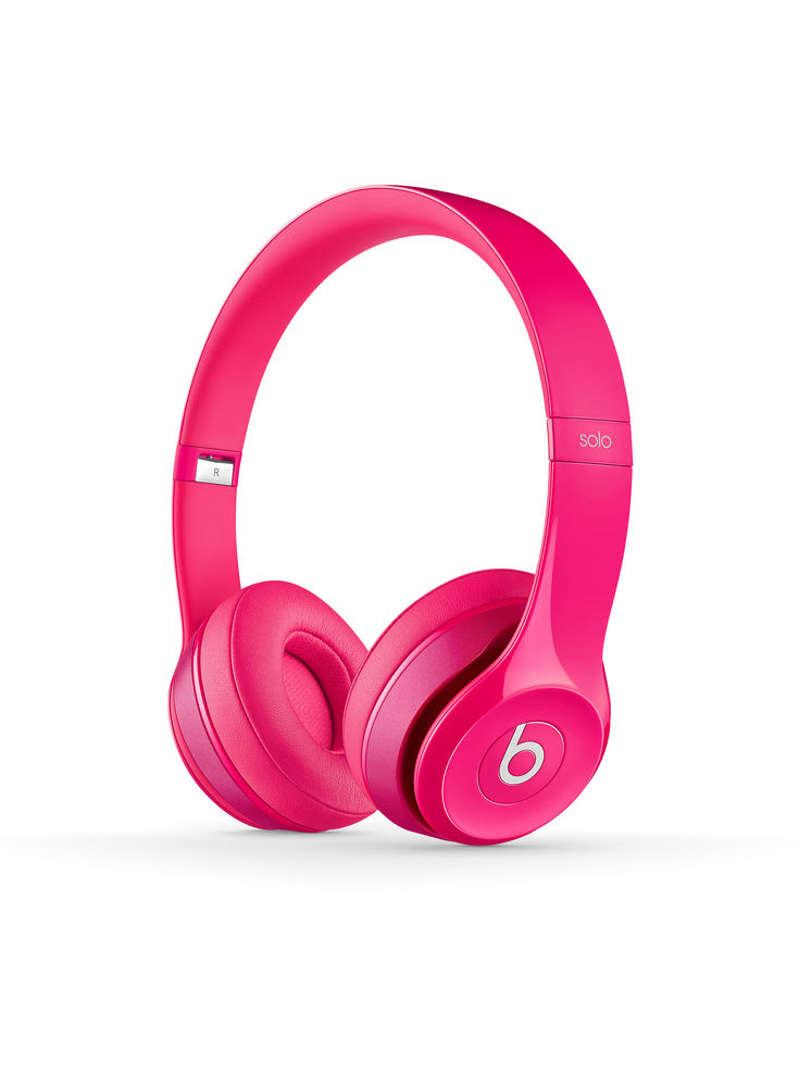 Beats Solo 2 On-Ear Headphone (Pink) Image 2