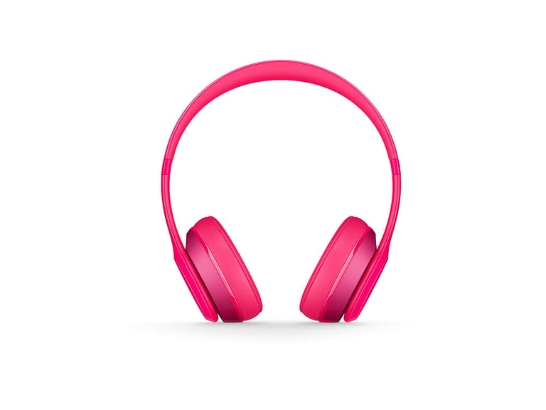 Beats Solo 2 On-Ear Headphone (Pink) Image 3