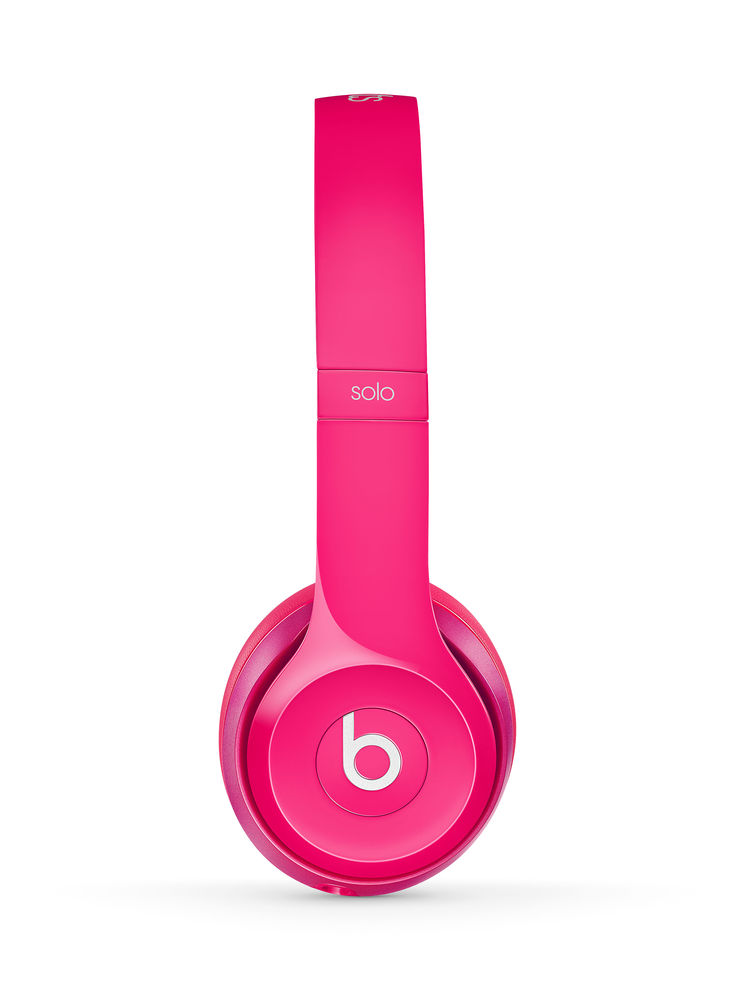 Beats Solo 2 On-Ear Headphone (Pink) Image 4