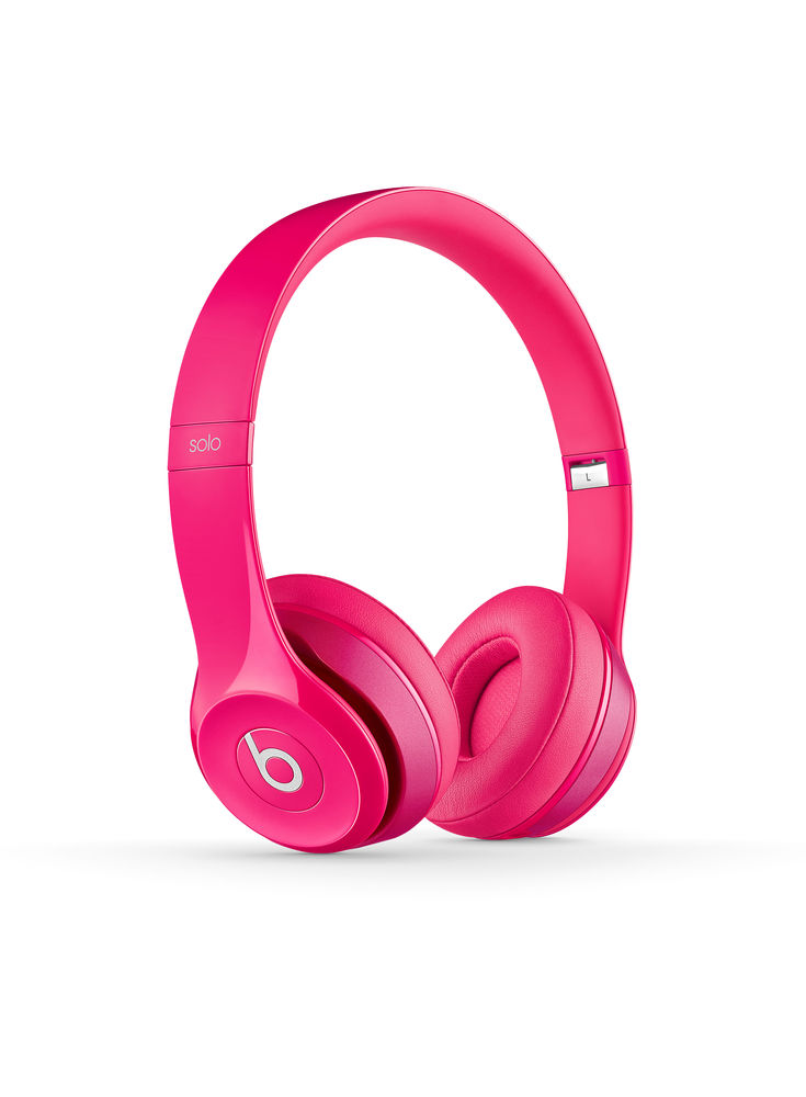 Beats Solo 2 On-Ear Headphone (Pink) Image 1