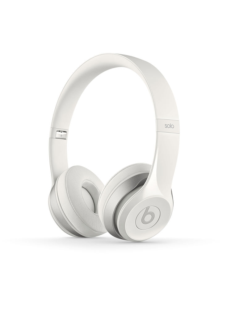 Beats Solo 2 On-Ear Headphone (White) Image 2