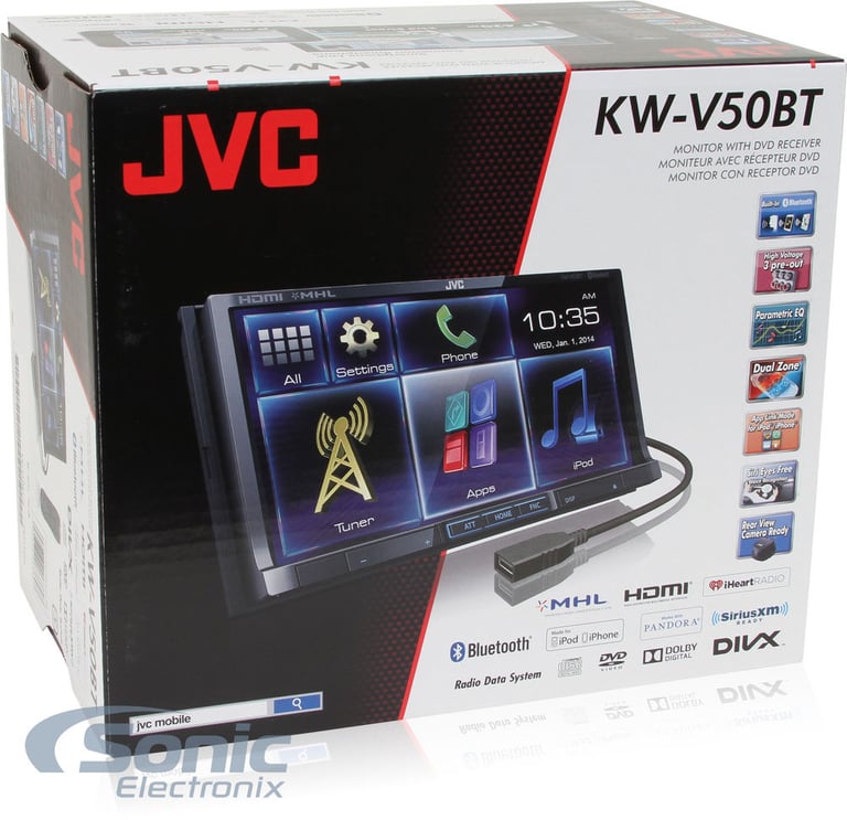 JVC KW-V50BT( Open Box Complete) Image 10