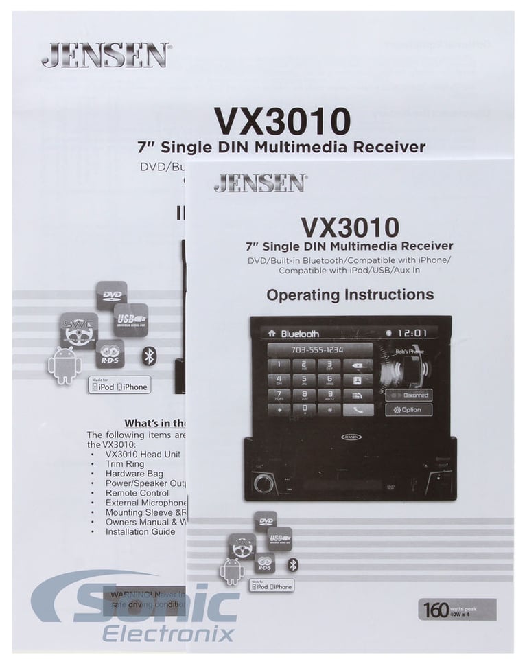 Jensen VX3010 (Factory Refurbished) Image 9