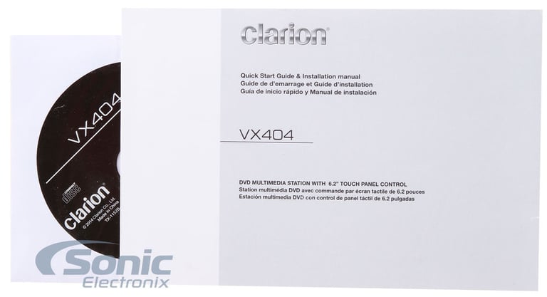 Clarion VX404 OPEN BOX COMPLETE Image 9