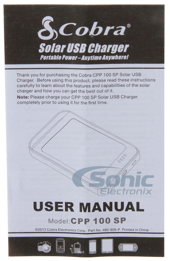 Cobra CPP100SP Image 5