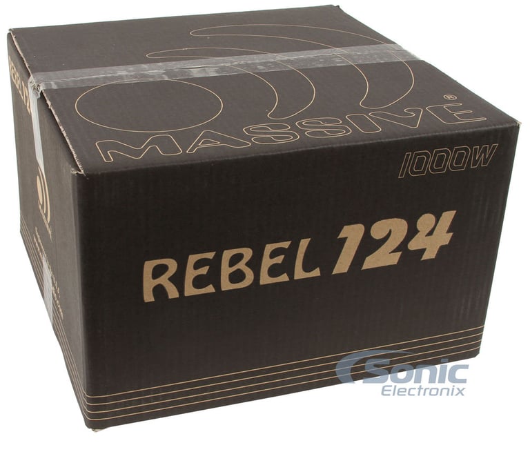 Massive Audio REBEL 124 II-OPEN BOX Image 6